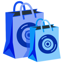 nazar amulet and shopping bags