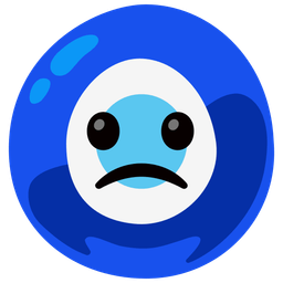 nazar amulet and slightly frowning face