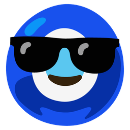 nazar amulet and smiling face with sunglasses