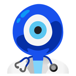 nazar amulet and stethoscope