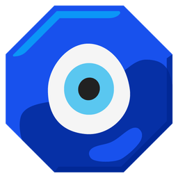 nazar amulet and stop sign