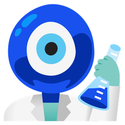 nazar amulet and test tube