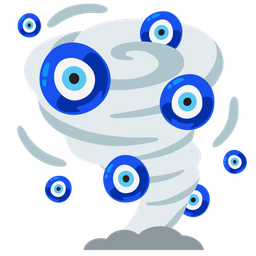 nazar amulet and tornado