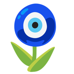 nazar amulet and tulip