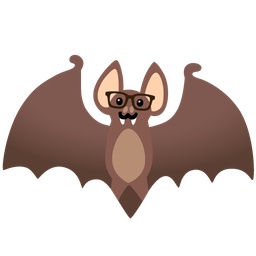 Nerd face and Bat