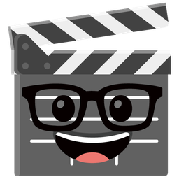 Nerd face and Clapper board