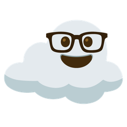 Nerd face and Cloud
