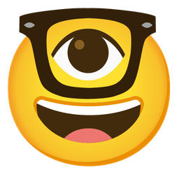 Nerd face and Eye