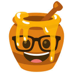 Nerd face and Honey pot