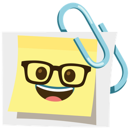 Nerd face and Linked paperclips