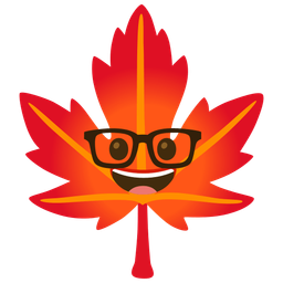 Nerd face and Maple leaf