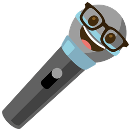 Nerd face and Microphone