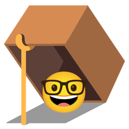 Nerd face and Mouse trap