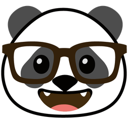 Nerd face and Panda