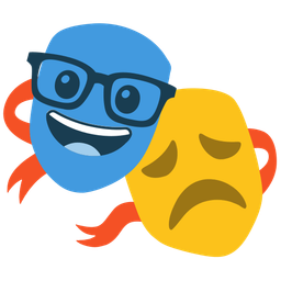 Nerd face and Performing arts