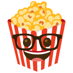 Nerd face and Popcorn