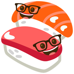 Nerd face and Sushi