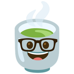 Nerd face and Teacup without handle