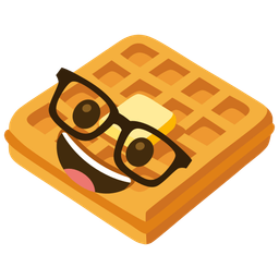 Nerd face and Waffle