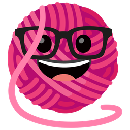 Nerd face and Yarn