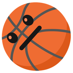 neutral face and basketball