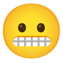 Neutral face and Beaming face with smiling eyes