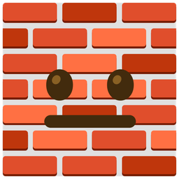 neutral face and brick