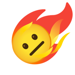 neutral face and comet