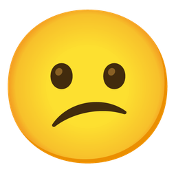 neutral face and confused face