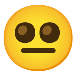 neutral face and expressionless face