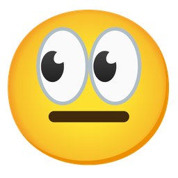 neutral face and eyes