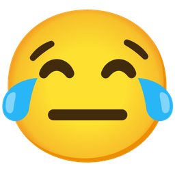 Neutral face and Face with tears of joy