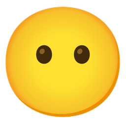 neutral face and face without mouth