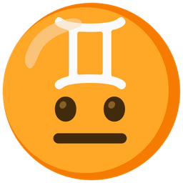 neutral face and Gemini