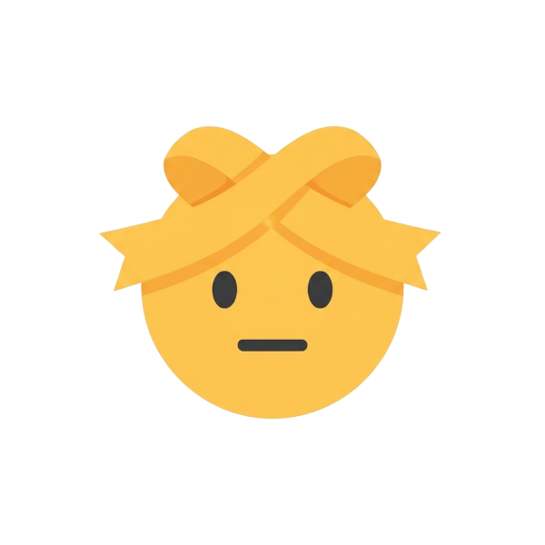 Neutral face and Reminder ribbon