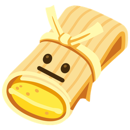 neutral face and tamale