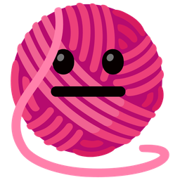 neutral face and yarn