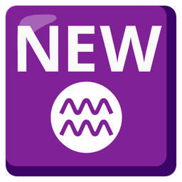 NEW button and Aquarius