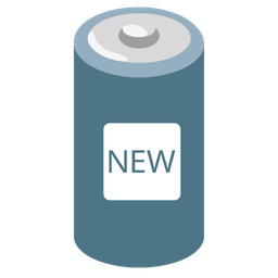 NEW button and Battery