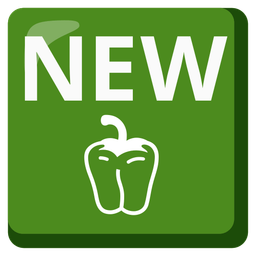 NEW button and Bell pepper