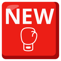 NEW button and Boxing glove