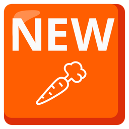 NEW button and Carrot