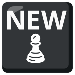 NEW button and Chess pawn