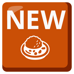 NEW button and Curry rice