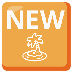 NEW button and Desert island