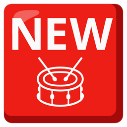 NEW button and Drum