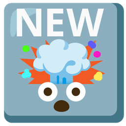 NEW button and exploding head