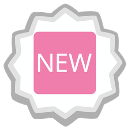 NEW button and Fish cake with swirl