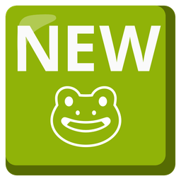 NEW button and Frog