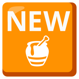 NEW button and Honey pot